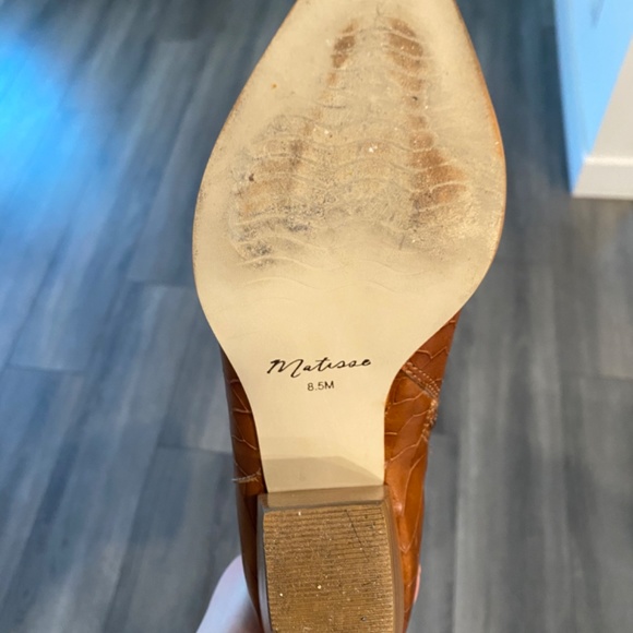 New Matisse tall Croc Cowboy boots 8.5 - Picture 7 of 8